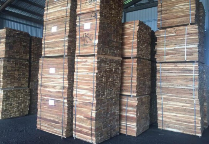上海福人木材市场印茄木,香脂木豆地板坯料价格行情_2018年05月16日