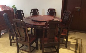 家具市场CT100-1印尼黑酸枝餐厅系列图3