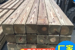 美国进口南方松户外防腐地板廊架立柱古建木材材料实木木方板材