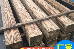 美国进口南方松户外防腐地板廊架立柱古建木材材料实木木方板材图2