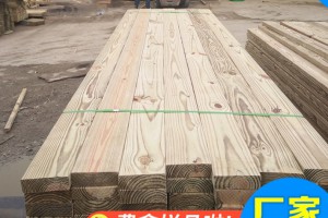 美国进口南方松户外防腐地板廊架立柱古建木材材料实木木方板材图3