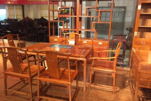 缅甸花梨将军茶桌(台)有收藏价值吗?匠心居红木家具