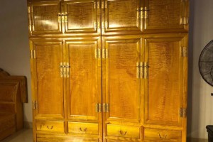 金丝楠木衣柜,顶箱柜,家具收纳柜四川大叶帧楠238*238*60图3