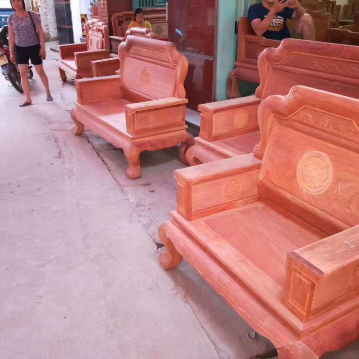 缅花红木家具缅甸花梨木实木沙发 大果紫檀国色天香全部独板113沙发品牌