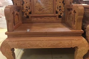 缅甸黄花梨沙发组合中式红木貔貅雕花明清古典家具大果紫檀实木飞天沙发图片