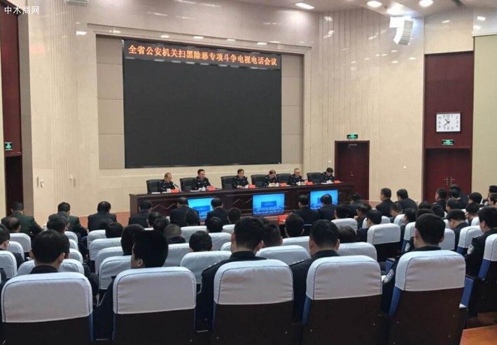 河南宝丰召开木材企业扫黑除恶工作推进会议