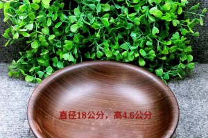 老挝大红酸枝木碗