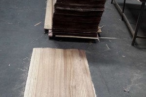 桐木碳化拉丝木皮