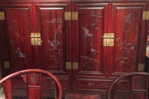 市场御美黑酸枝红木家具厂家排行榜，顶箱柜厂家批发图3