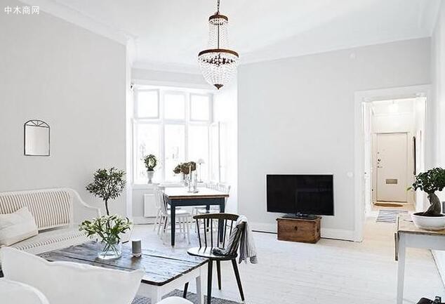 白墙、白家具、白地板搭配什么颜色的地角线比较好？