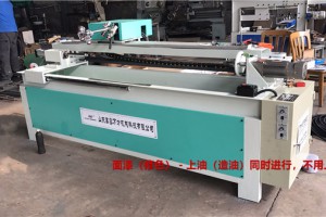 喷漆机械楼梯柱喷漆机万方自动喷漆机万方木工机械图2