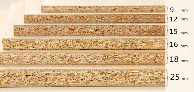 实木颗粒板刨花板无醛板E0、E1、E2级9-27mm淄博板材生产厂家直销