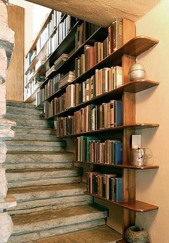 欣赏了这么多的创意楼梯书架设计