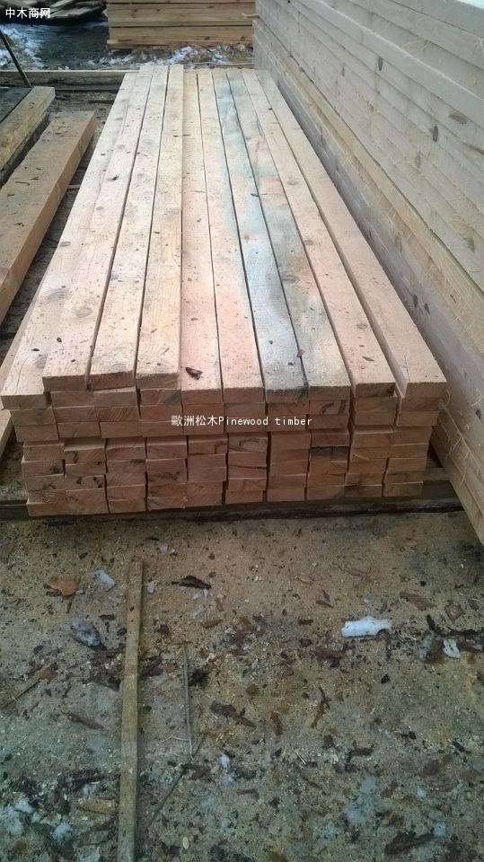 European pine wood beam and wood high quality customer construction