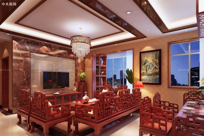 如何在中式客厅中摆放家具？