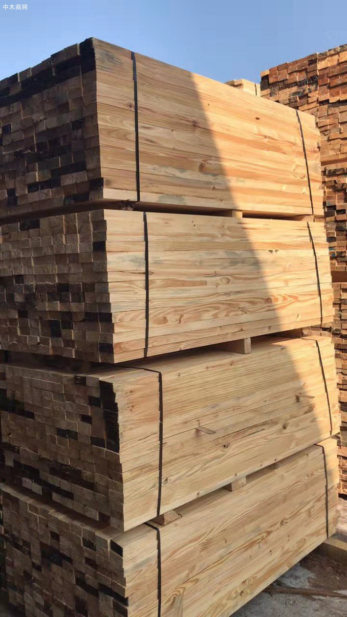 新鲜加工的澳松建筑木方厂家批发