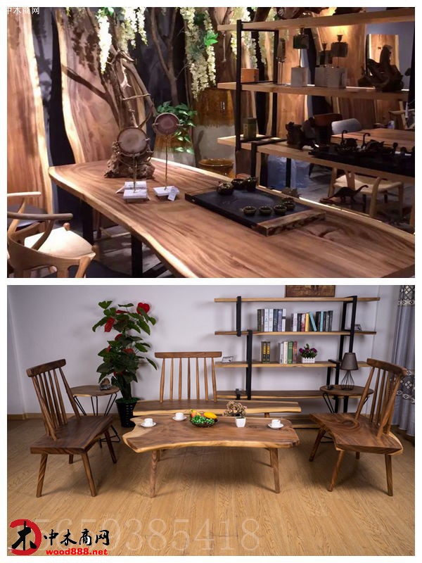 个性化实木大板家具