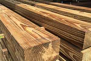 美国南方松,海湾油松,长叶松碳化木板材批发图2
