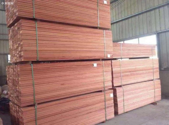 硬木贾拉木防腐木 深层碳化锯材长期供应