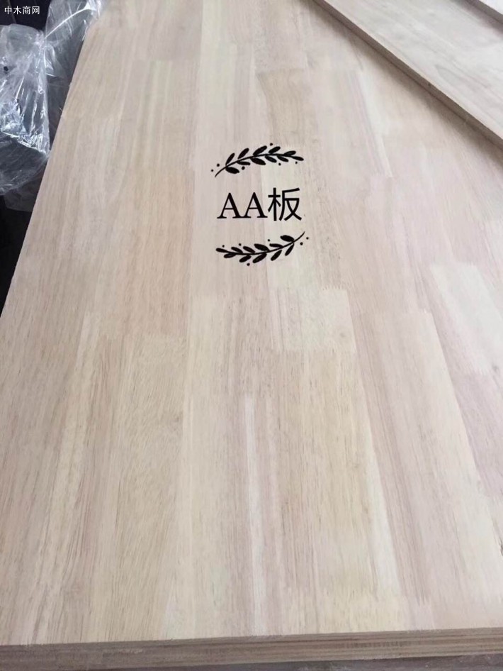 泰国橡胶木指接板AA级厂家批发价格