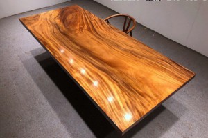 南美胡桃木大板桌图3