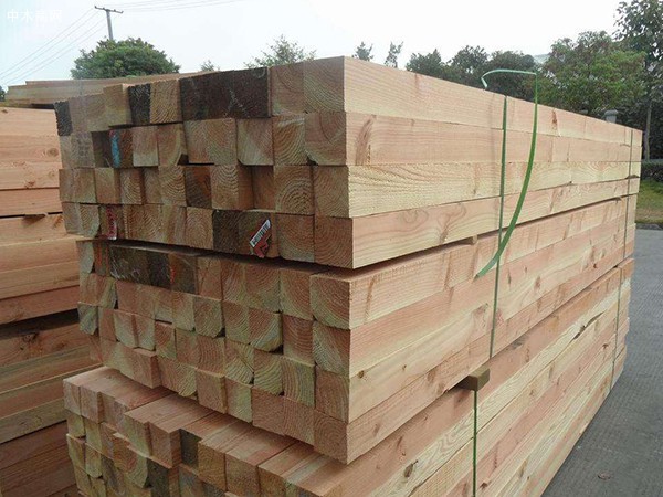 青岛进口工程木方价格厂家