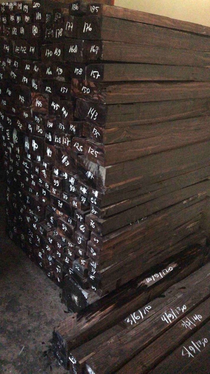 印尼黑檀木方批发