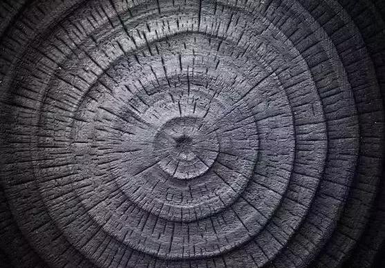 焼杉板表面的木纹更具立体感