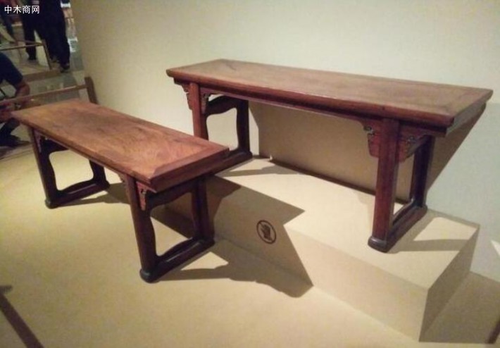 黄花梨春凳，古斯塔夫·艾克旧藏，明式家具研究第一人的见证