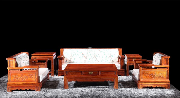 山西哪里可以买到正宗的红木家具客厅沙发