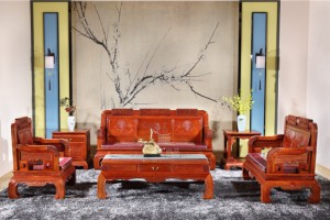 江西上饶哪里可以买到正宗的红木家具客厅沙发