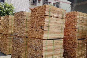 鼎正木业进口橡胶木锯材 泰国橡胶木烘干板材方料图3