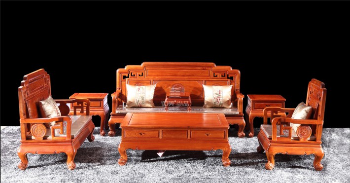 安徽合肥哪里可以买到正宗的红木家具客厅沙发