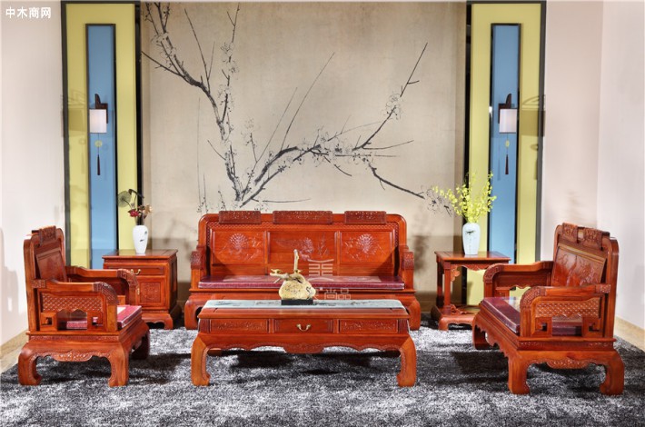 江西上饶哪里可以买到正宗的红木家具客厅沙发