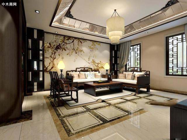 新中式客厅适合用什么颜色的乳胶漆？