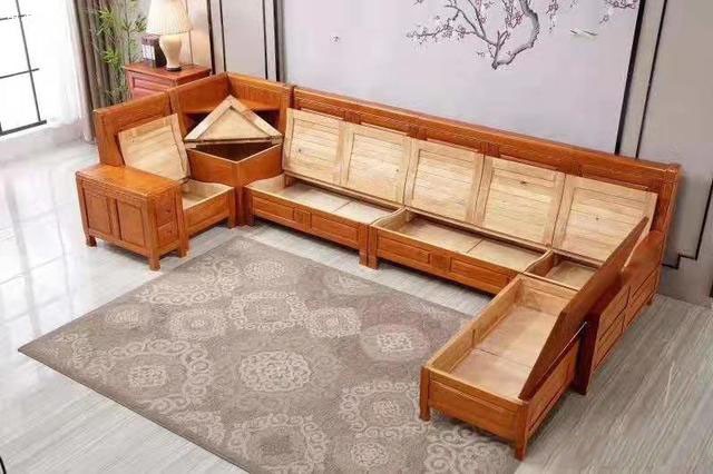 常见的民用生活实木沙发材质有些