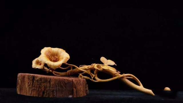 用黄杨木所雕刻出来的木雕工艺品