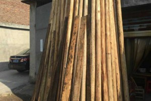 与农户直接对接各类规格优质杉木檩条大量批发供应图2