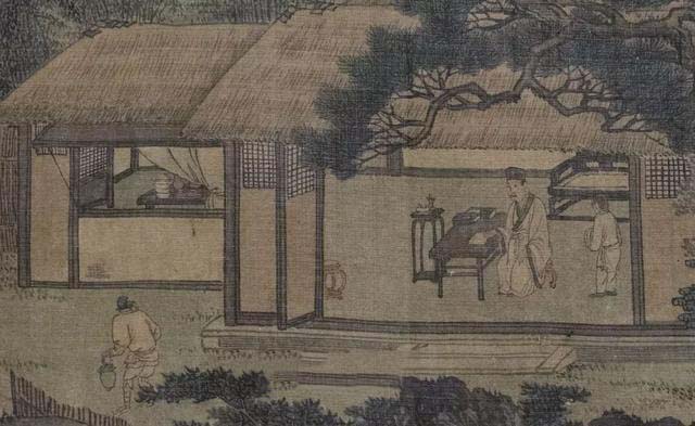 我们常见的有藤屉，早在宋代的时候，中国古典家具使用藤席作为床、榻、椅