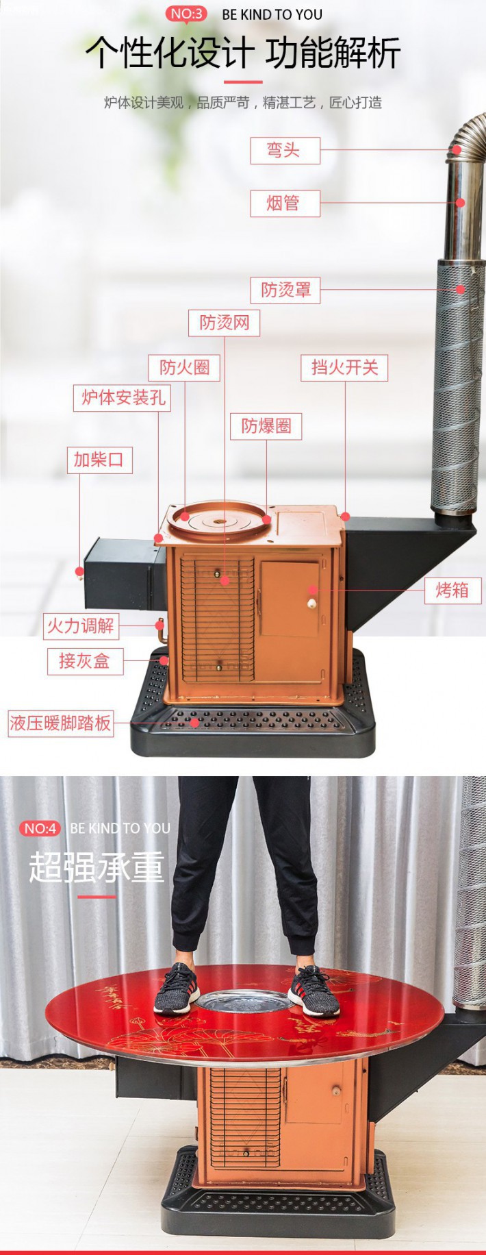 农村家用烤火炉价格品牌