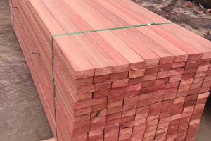 红梢木防腐木加工的工序,红梢木防腐处理方法,红梢木板材图2