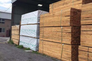 清迈警察突击检查市场违法木材销售