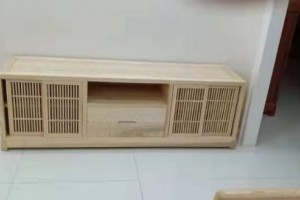 1.9米白蜡木电视柜
