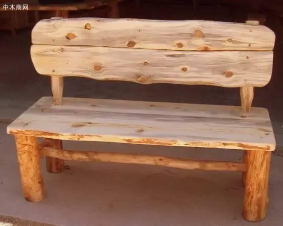 原木头条椅