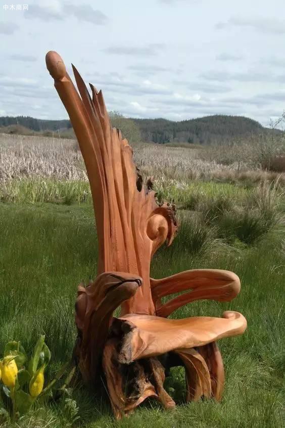 木头靠背椅