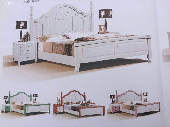 柳木实木床实木床今日最新报价