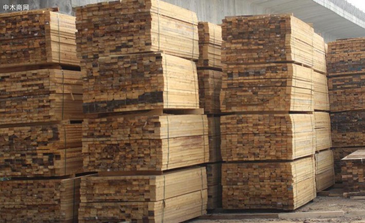 安徽建筑木方厂家直销加拿大铁杉辐射松花旗松工程板方
