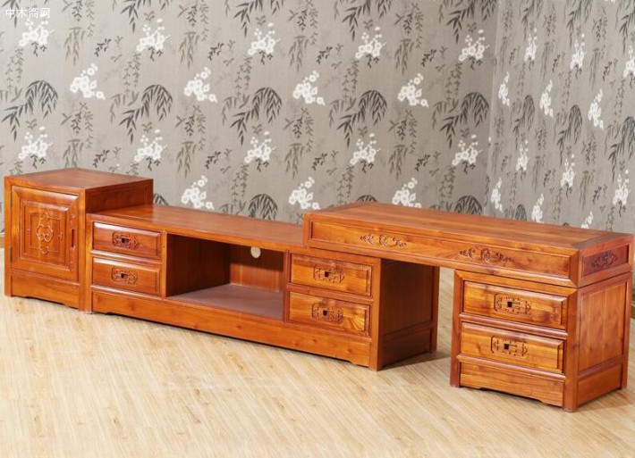 香椿木电视柜家具,纯实木家具