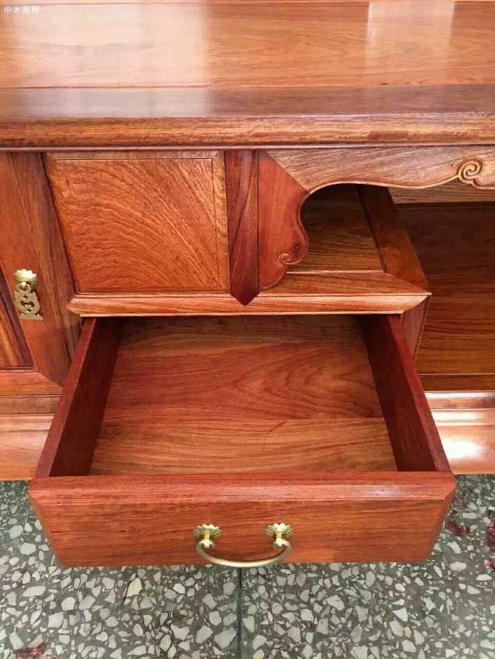 缅甸花梨电视柜全独板2米品牌