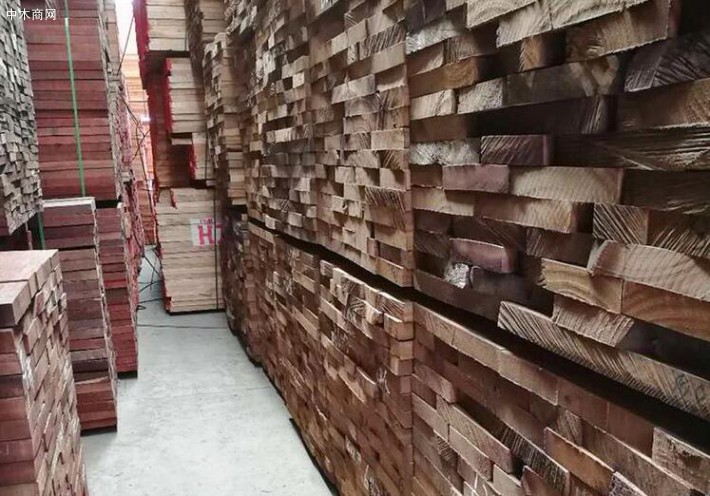 上海木材市场虎斑木板材价格行情_2020年3月7日